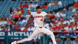 TST Images: Rangers defeat Angels, 11-3, at Angel Stadium taken at Angel Stadium (Los Angeles Angels). Photo by Robert Sloter - The Sporting Tribune