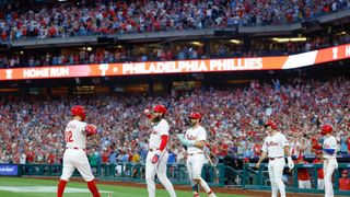 TST Images: Phillies beat Angels, 9-5, at Citizens Bank Park taken at Citizens Bank Park (Los Angeles Angels). Photo by Robert Sloter - The Sporting Tribune