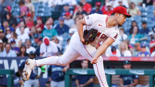 Two-out rally sinks Angels against Mariners taken at Angel Stadium (Los Angeles Angels)