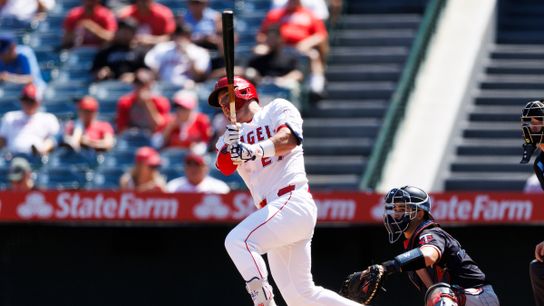 Reid Detmers exit's early in Angels late inning victory over Twins taken at Angel Stadium (Los Angeles Angels)