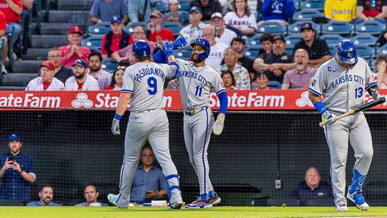 TST Images: Royals beat Angels, 9-4, at Angel Stadium   taken at Angels Stadium (Los Angeles Angels)