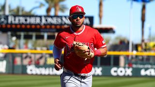 Angels weigh platoon at second base with Frazier, Peraza taken in Los Angeles (Los Angeles Angels). Photo by RJ Forbus - The Sporting Tribune