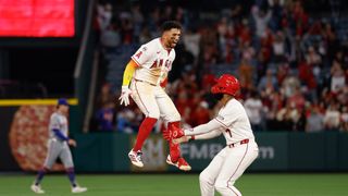 Bullpen avenges itself in walk-off win over Mets taken at Angel Stadium (Los Angeles Angels). Photo by Robert Sloter - The Sporting Tribune