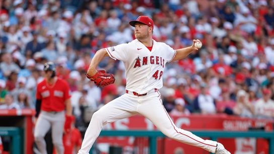 Angels drop series opener and potentially lose Logan O’Hoppe to injury taken Angel Stadium (Los Angeles Angels). Photo by Robert Sloter - The Sporting Tribune