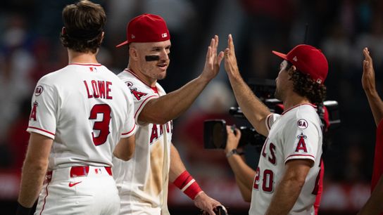TST Images: Los Angeles Angels defeat Texas Rangers, 3-2, at Angel Stadium taken Angel Stadium (Images). Photo by Edwin So - The Sporting Tribune