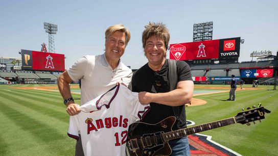  How guitarist Paul Sidoti and pitcher Mark Langston built their bond taken at Angel Stadium (Los Angeles Angels)