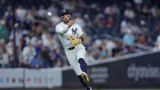 Angels acquire Oswald Peraza from Yankees taken at Angel Stadium (Los Angeles Angels)