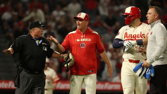 How iPads have changed the way managers argue balls and strikes taken at Angel Stadium (Los Angeles Angels)