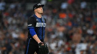 Cy Young front runner Tarik Skubal has shortest start of the season against Angels taken at Comerica Park (Los Angeles Angels). Photo by Lon Horwedel-Imagn Images