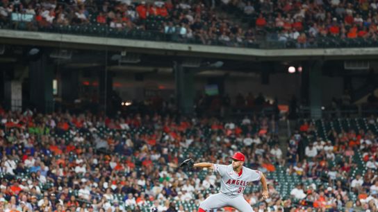 Angels pitching's nine lives not enough against Astros taken at Globe Life Field (Los Angeles Angels)