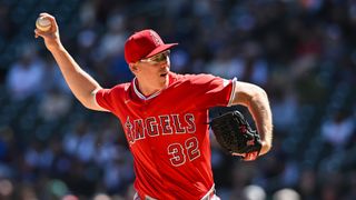Ryan Johnson Earns Opening Day Spot as Angels Weigh Rotation Options taken in Tempe (Los Angeles Angels). Photo by © Jeffrey Becker-Imagn Images