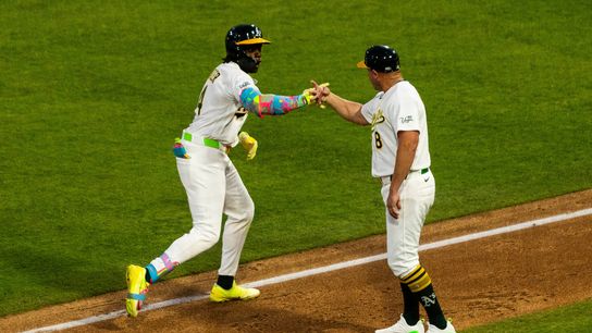 TST Images: Athletics defeat Brewers, 4-3, at Las Vegas Ballpark  taken at Las Vegas Ballpark (Athletics). Photo by DJ Cabanlong - The Sporting Tribune 
