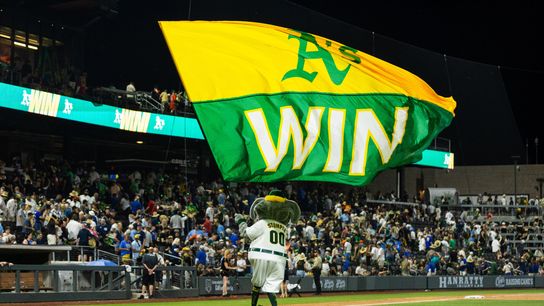 Athletics rally past Brewers 4-3 to capture Las Vegas Series taken at Las Vegas Ballpark  (Athletics). Photo by DJ Cabanlong - The Sporting Tribune 