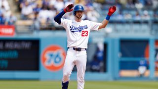 Series Preview: Dodgers open four-game rivalry set against Giants taken at Dodger Stadium (Los Angeles Dodgers). Photo by Ric Tapia - The Sporting Tribune