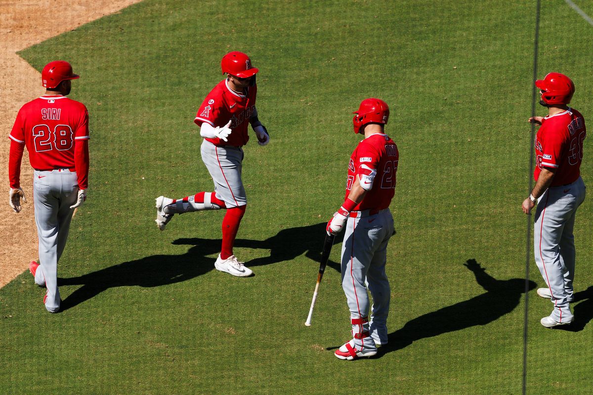 Zach Neto #9 of the Los Angeles Angels celebrates his home run during the game against the Los Angeles Dodgers at Dodger Stadium on June 7, 2026 in Los Angeles, California. Zach Neto #9 of the Los Angeles Angels celebrates his home run during the game against the Los Angeles Dodgers at Dodger Stadium on June 7, 2026 in Los Angeles, California.