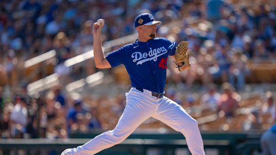 Dodgers' Dave Roberts questions Blake Treinen's confidence after 24-run explosion taken at Camelback Ranch (Los Angeles Dodgers). Photo by Jessica Cryderman - The Sporting Tribune