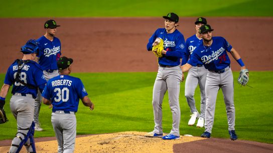 Roki Sasaki struggles continue as Dodgers lock in rotation taken at Dodger Stadium (Los Angeles Dodgers). Photo by Jessica Cryderman - The Sporting Tribune