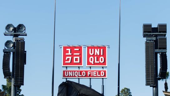 TST Images: Dodgers announce UNIQLO partnership, in Los Angeles taken at Dodger Stadium (Los Angeles Dodgers). Photo by Steven Park - The Sporting Tribune