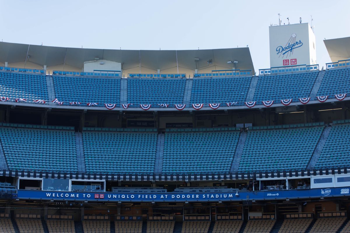 A general view of the stadium before a UNIQLO partnership press conference on March 25, 2026 in Los Angeles, California.
