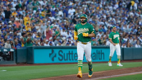 TST Images: Athletics defeat Dodgers, 7-1, at Sutter Health Park taken at Sutter Health Park (Los Angeles Dodgers). Photo by Robert Sloter - The Sporting Tribune