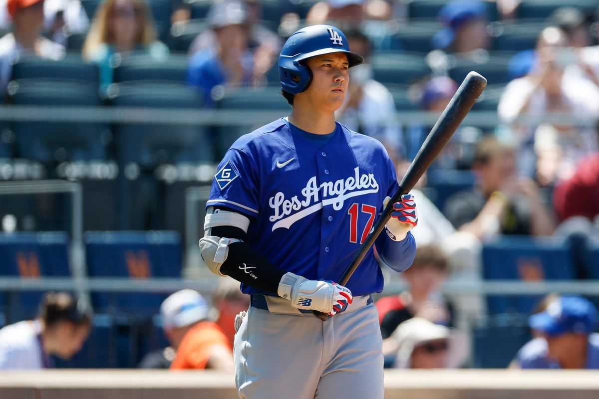 Shohei Ohtani #17 of the Los Angeles Dodgers steps up to the batter’s box against the New York Mets at Citi Field on July 26, 2026 in New York, New York. Shohei Ohtani #17 of the Los Angeles Dodgers steps up to the batter’s box against the New York Mets at Citi Field on July 26, 2026 in New York, New York.
