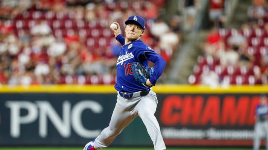 Yamamoto leads the way with dominant outing against Reds taken at Great American Ball Park (Los Angeles Dodgers)