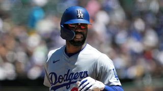 Jason Heyward announces retirement after 16-year MLB career taken in Los Angeles (Los Angeles Dodgers). Photo by Darren Yamashita-Imagn Images