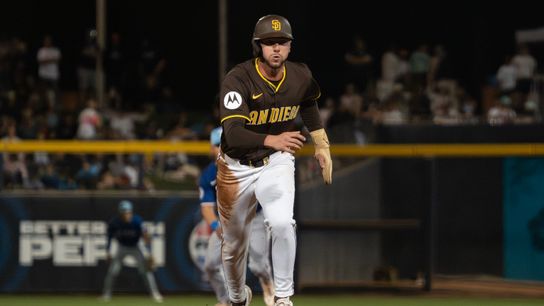 Jackson Merrill marvels at Kiké Hernandez pitching in Padres rout taken at Petco Park (San Diego Padres)