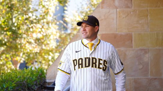 TST Images: Craig Stammen is introduced as the Padres' new manager taken at Petco Park (San Diego Padres)