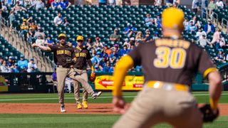 TST Images: Padres defeat Royals, 10-3, at Surprise Stadium taken at Surprise Stadium (San Diego Padres). Photo by Brandon Pollard - The Sporting Tribune