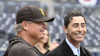 Padres select left-handed pitcher Kruz Schoolcraft with the 25th pick taken at Petco Park (San Diego Padres). Photo by Denis Poroy-Imagn Images