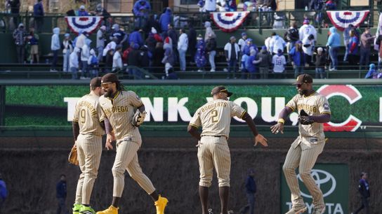 Padres saved first road trip avoiding sweep by Cubs after 7-0 start taken at Wrigley Field (San Diego Padres)