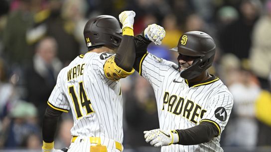 Revitalized by returns, Padres offense has big night in win over Giants taken at Petco Park (San Diego Padres)