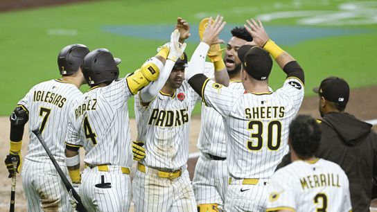 Padres reel in Marlins late, complete comeback with walk-off on wild pitch taken at Petco Park (San Diego Padres)