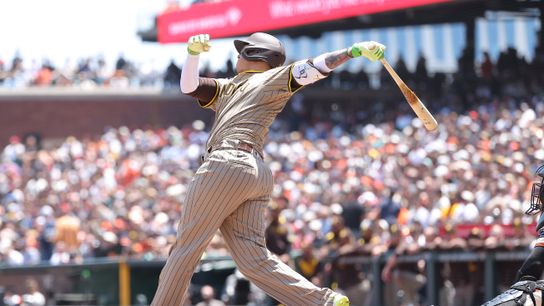 Machado hits 350th home run, Padres forced to settle for San Francisco split taken at Oracle Park (San Diego Padres)