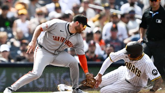 Six-run fifth inning, more Machado RBIs help Padres cinch series against Giants taken at Petco Park (San Diego Padres)