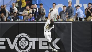 Late long ball sinks Padres as offense largely quiet, Reds ride home runs taken at Petco Park (San Diego Padres). Photo by Denis Poroy - Imagn Images