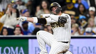 Padres outlast Cubs 9-7 behind Ty France’s 4-RBI night taken at Petco Park (San Diego Padres). Photo by Denis Poroy-Imagn Images