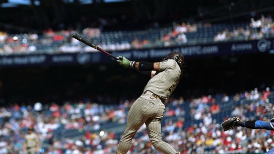 Tatis homers, but Padres undone by Nationals' six-run seventh taken at Nationals Park (San Diego Padres). Photo by Geoff Burke - Imagn Images