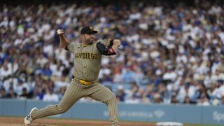 Not Again: Padres can’t hang on to a lead in 'gut punch' loss at Los Angeles taken at Dodger Stadium (San Diego Padres). Photo by Jon Endow - Imagn Images
