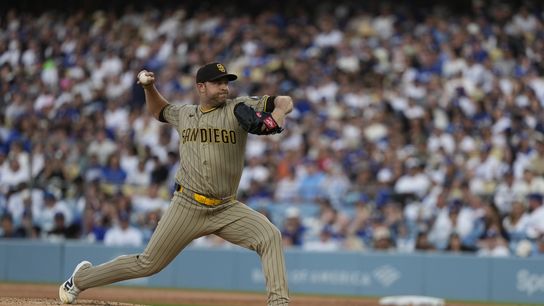 Not Again: Padres can’t hang on to a lead in 'gut punch' loss at Los Angeles taken at Dodger Stadium (San Diego Padres). Photo by Jon Endow - Imagn Images