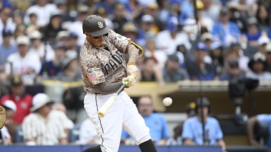 Padres rally past Blue Jays behind Machado's big day, another late France RBI taken at Petco Park (San Diego Padres). Photo by Denis Poroy - Imagn Images