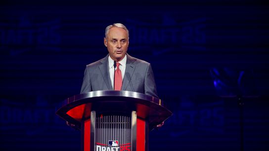 2026 MLB Draft Tracker: Live First-Round Picks, Analysis and Updates taken Philadelphia, PA (MLB draft). Photo by © Brett Davis-Imagn Images