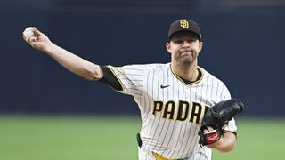 Michael King deals but Padres fall short against Cardinals taken at Petco Park (San Diego Padres). Photo by Denis Poroy-Imagn Images