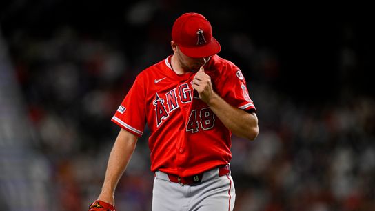Angels Let Series Slip Away Despite Late Rally in 7-6 Walk-Off Loss to Rangers taken at Globe Life Field (Los Angeles Angels). Photo by © Jerome Miron-Imagn Images