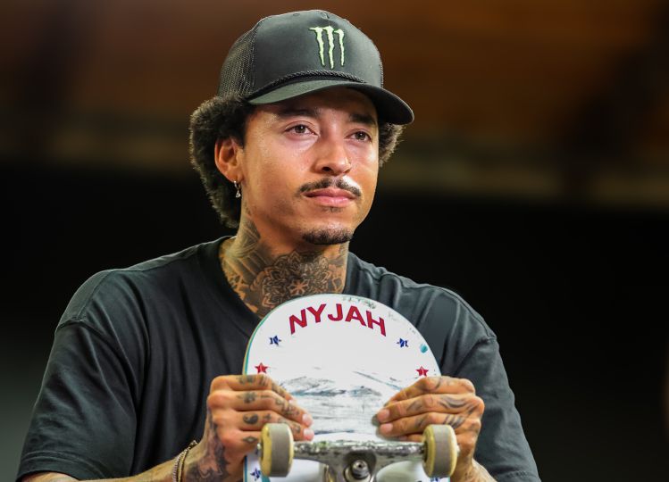 Nyjah Huston. Bruno De Witt Zanotto/The Sporting Tribune. Nyjah Huston. Bruno De Witt Zanotto/The Sporting Tribune.