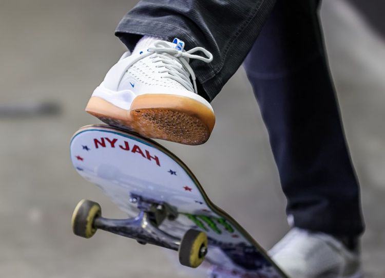 Nyjah Huston. Bruno De Witt Zanotto/The Sporting Tribune. Nyjah Huston. Bruno De Witt Zanotto/The Sporting Tribune.