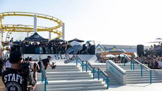 Street League Skateboarding reveals Downtown Los Angeles Takeover contest taken at Ace Mission Studios (Action Sports). Photo by @SLS