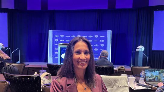 Nevarez keeps fighting the good fight for the Mountain West taken At Palms Resort and Casino (Mountain West Conference). Photo by Steve Carp-The Sporting Tribune