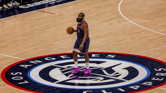 Clippers G (1) James Harden against San Antonio Spurs on Monday November 4th, 2024 at Intuit Dome.